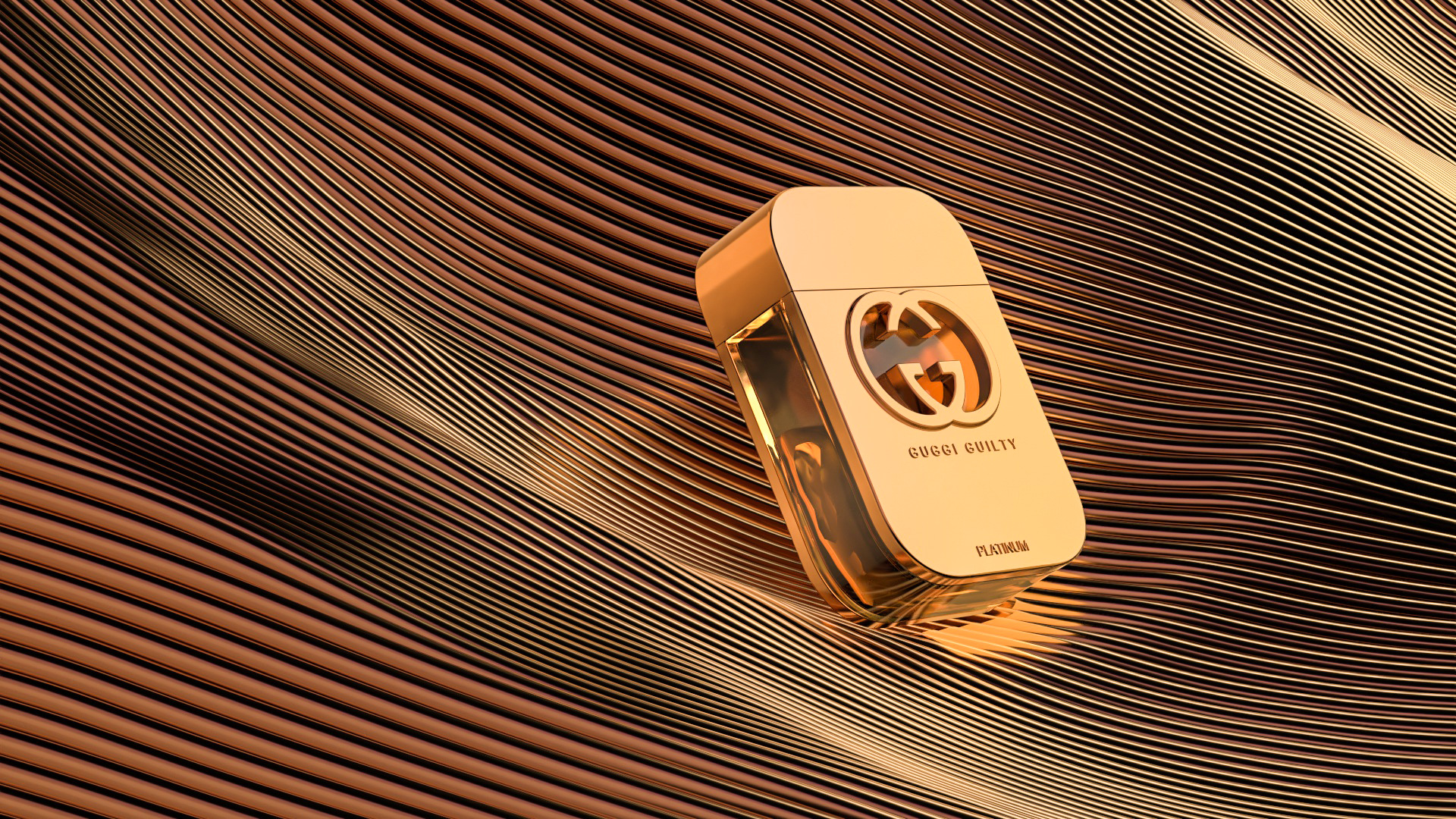 GC perfume，Water cup，Rendering exercise，