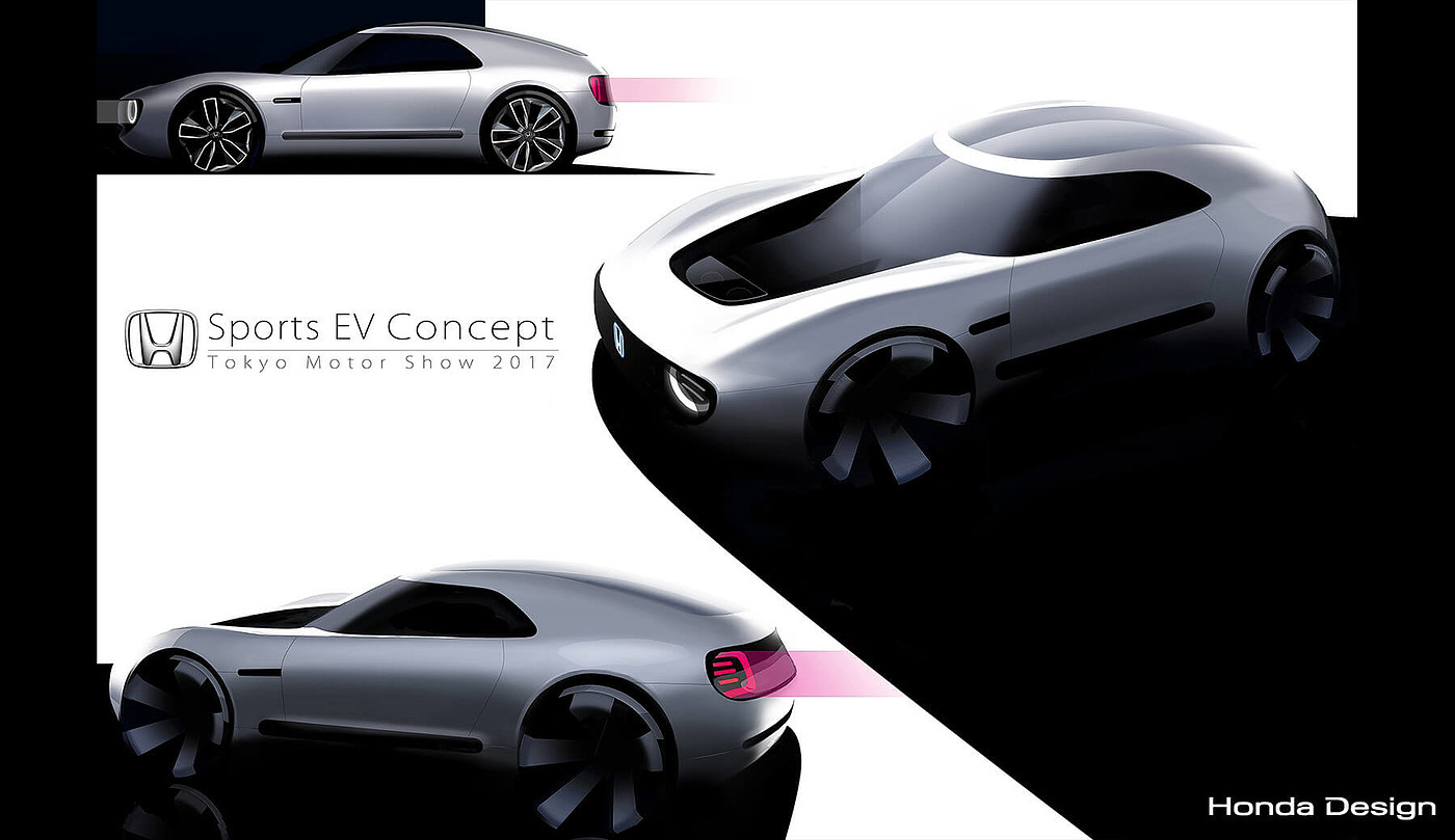 Honda，Japan，Automobile design，Electric vehicle，Sports EV，Concept Car，