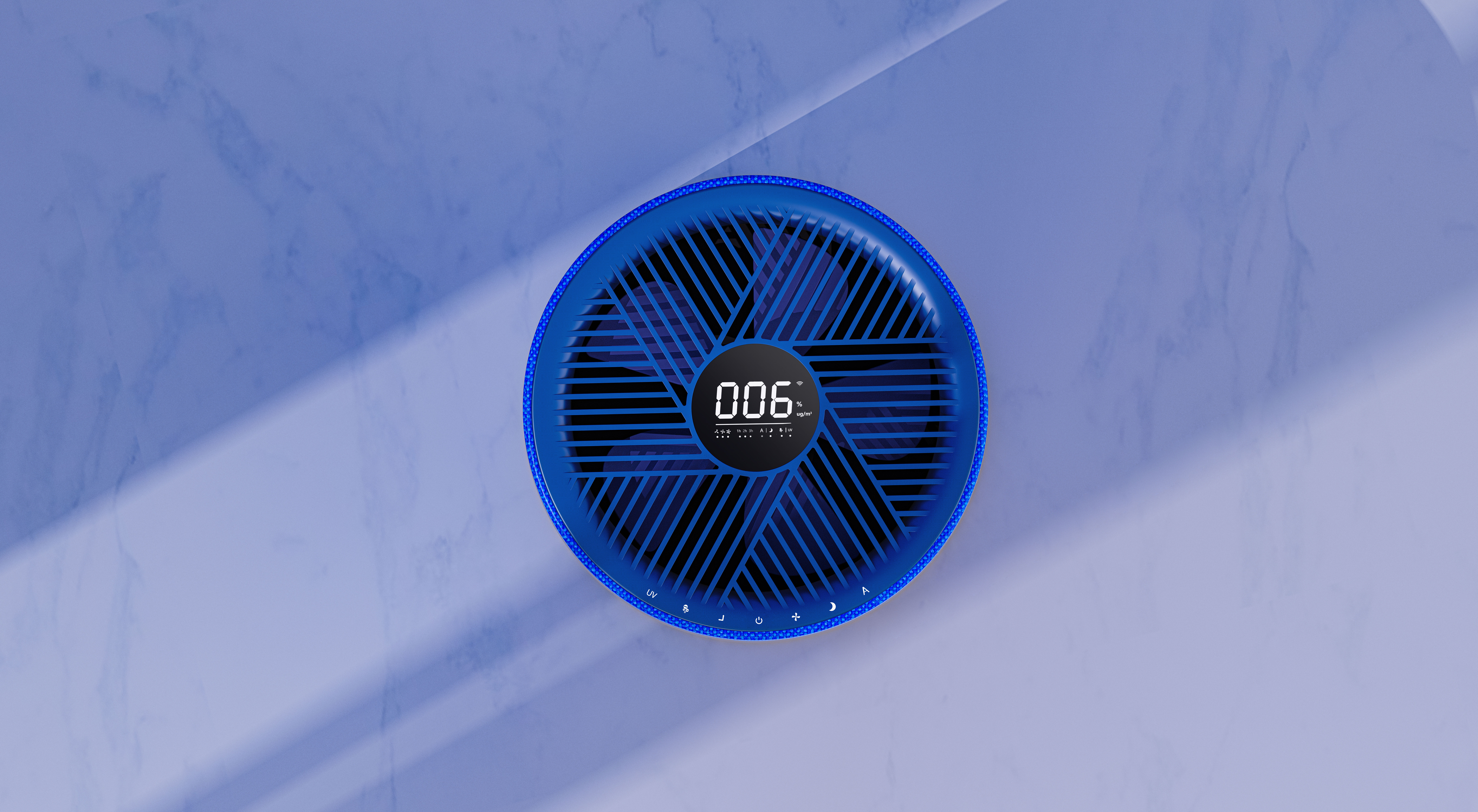 Product appearance design，air cleaner，