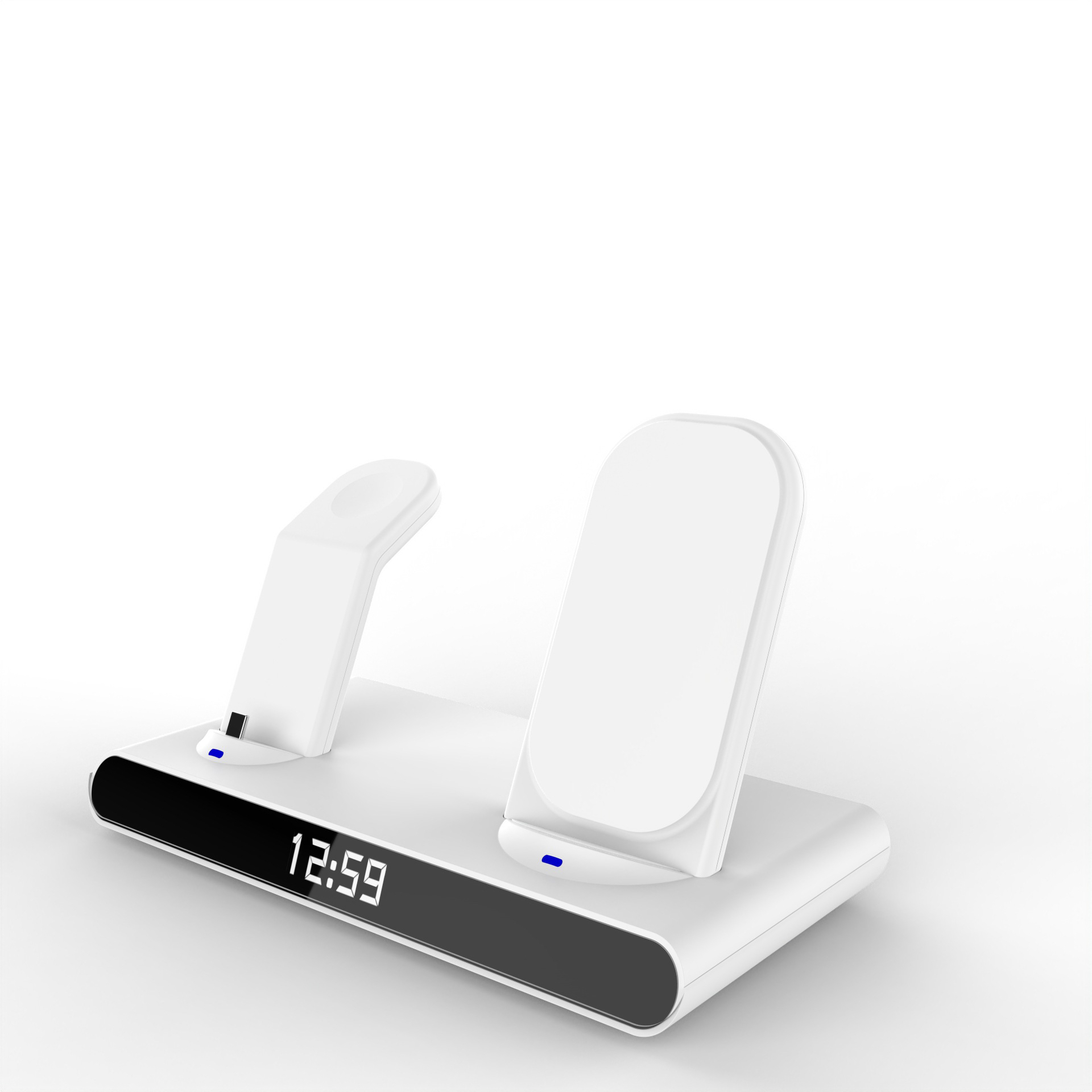 Wireless charging，Clock，alarm clock，