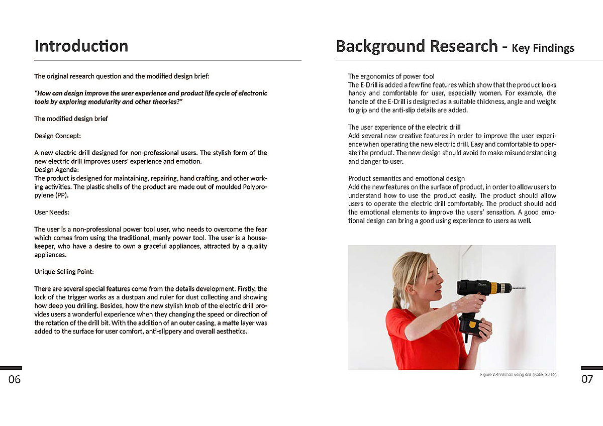 Electric drill，Ergonomics，tool，core77，