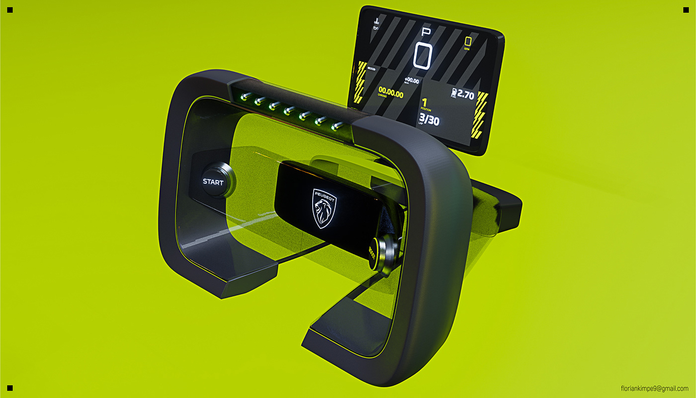 REVIVAL，2 cars，peugeot，Automotive interior，conceptual design，