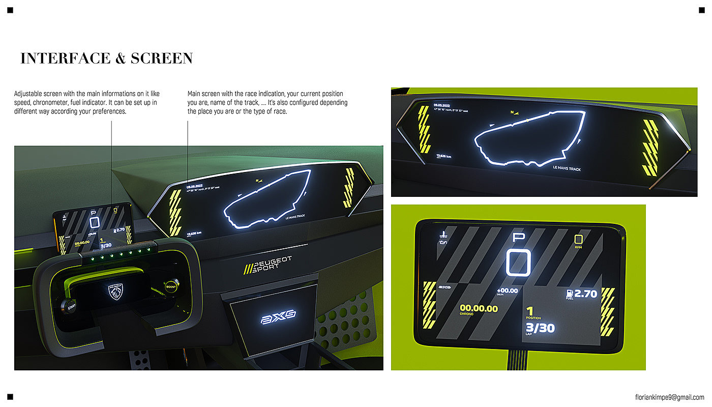 REVIVAL，2 cars，peugeot，Automotive interior，conceptual design，
