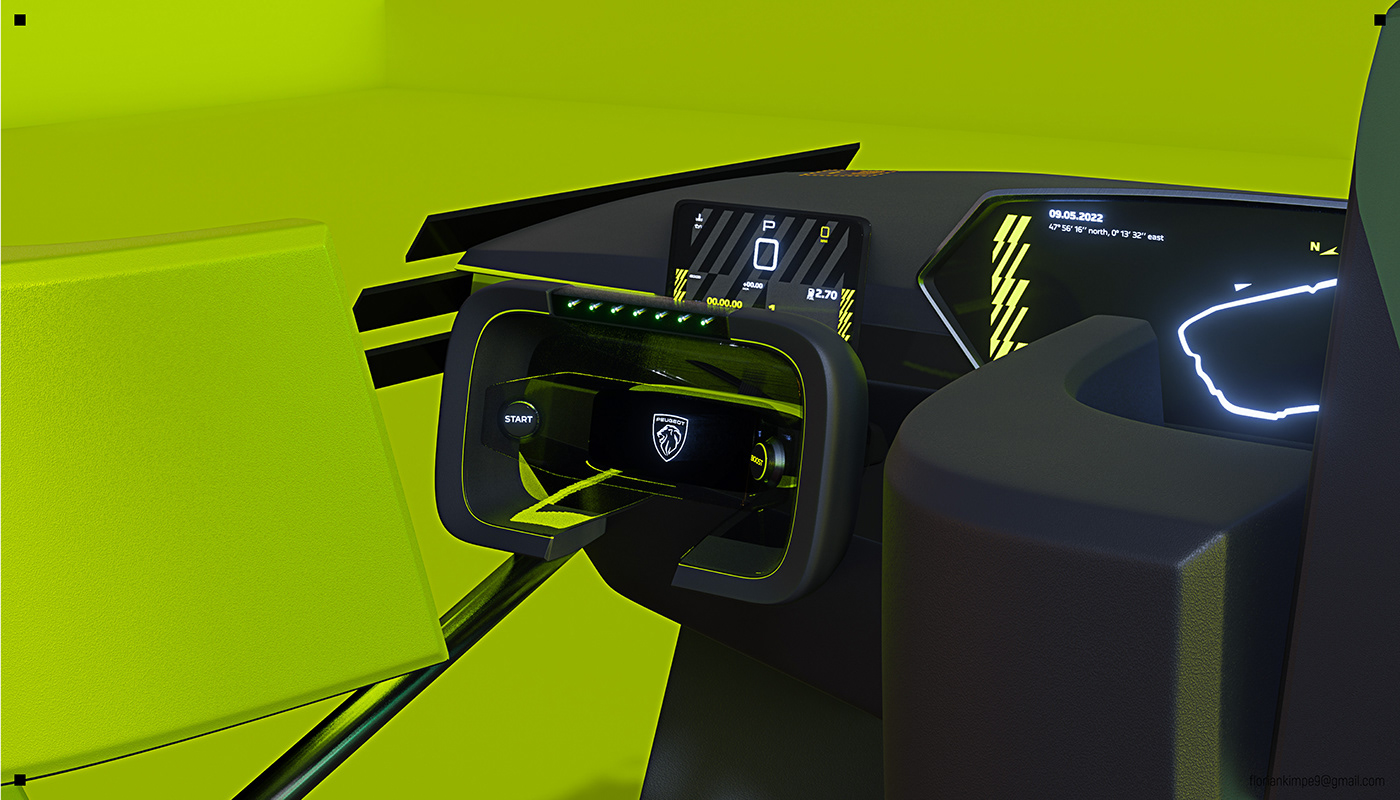 REVIVAL，2 cars，peugeot，Automotive interior，conceptual design，