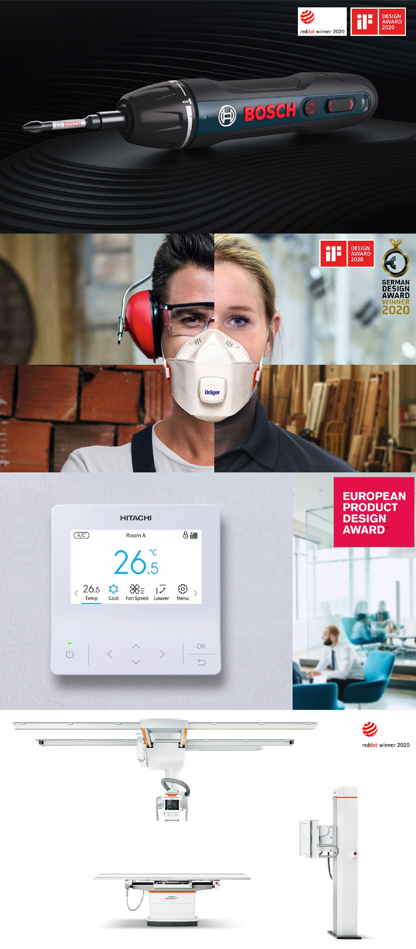 industrial design，User experience，User Research，Brand design，Digital brand design，Design consultation，Electric tool，medical apparatus and instruments，