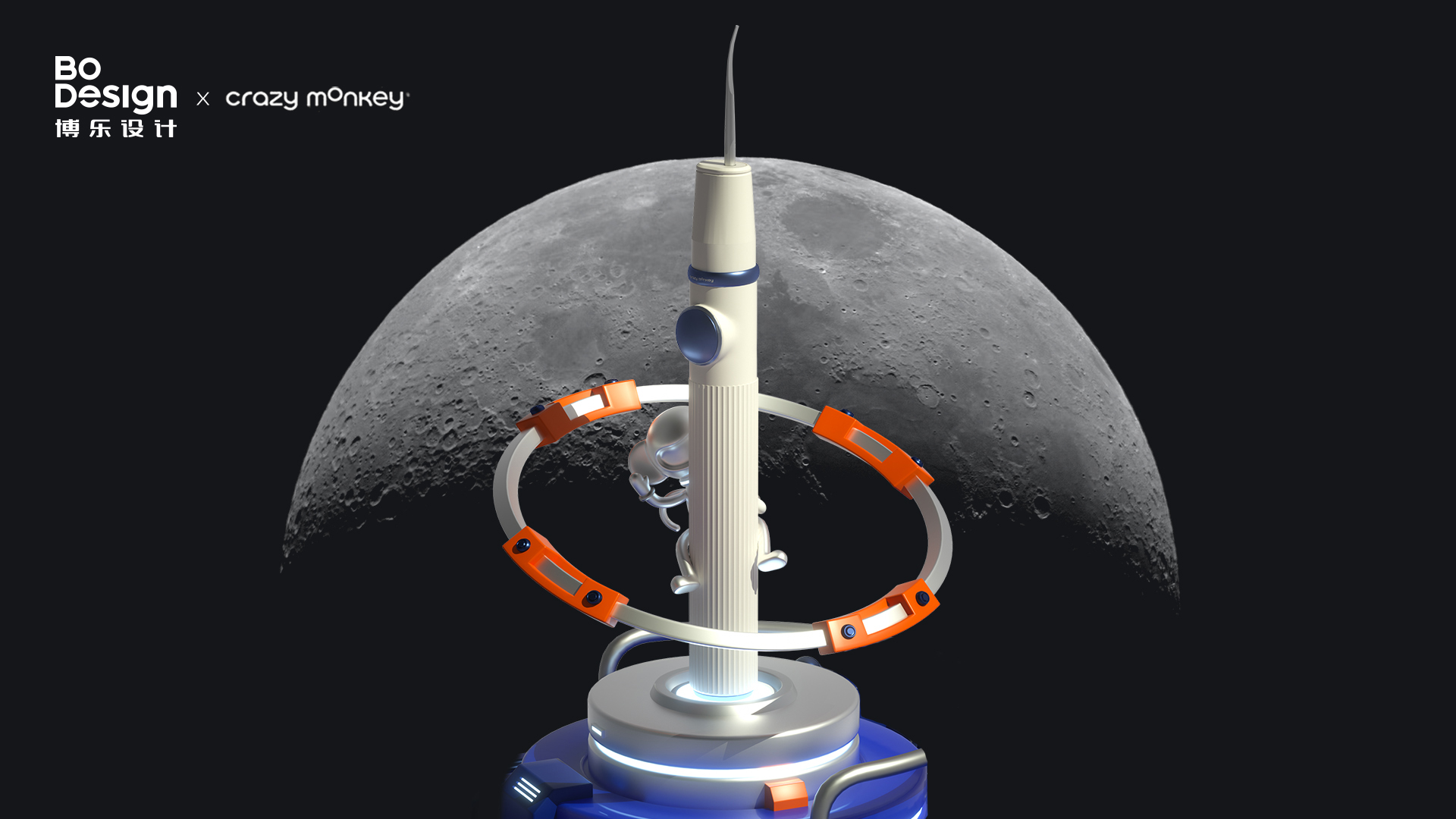 Oral cleaning，ultrasonic，visualization，Tide play，