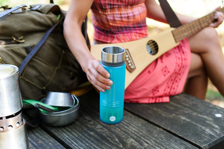 Grayl，2015 CORE77，outdoors，filter，Water cup，