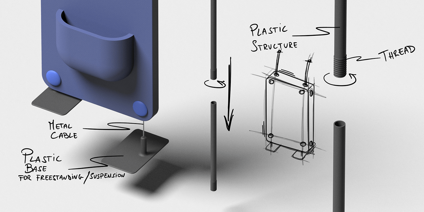 3D printing，Acoustic panel，Biophilic design，Public furniture，public space ，Green planting，Flowerpot，
