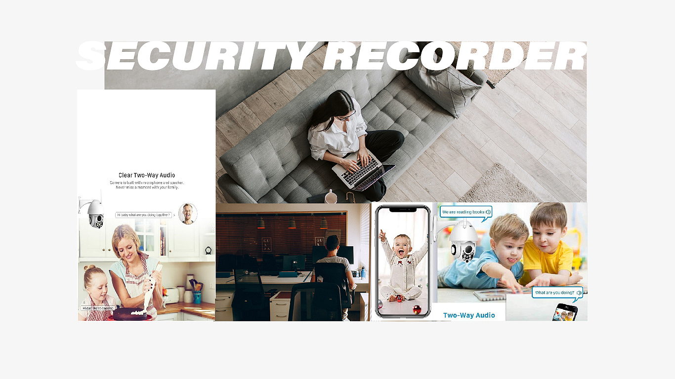 Security, mobile camera, home recorder, monitoring，