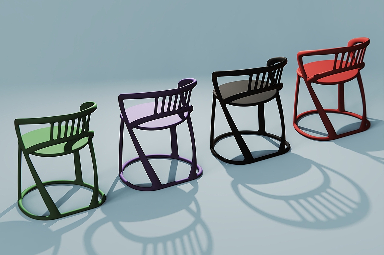 PRESIDENT，chair，Recyclable materials，