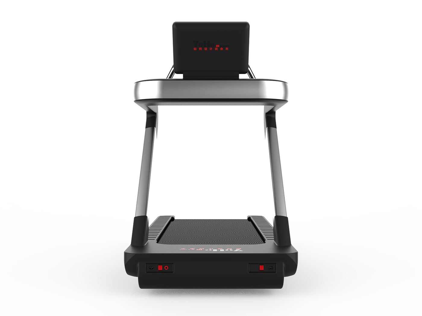 Yu He design，Fitness equipment design，Design of commercial treadmill，Treadmill design，Commercial fitness equipment，