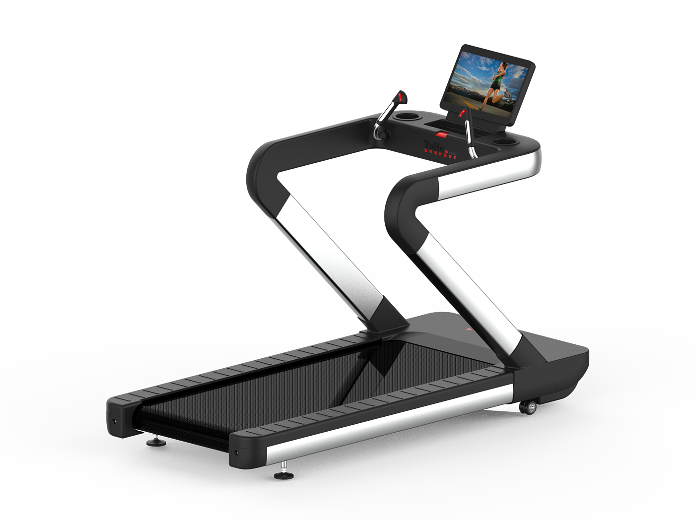 Yu He design，Fitness equipment design，Design of commercial treadmill，Treadmill design，Commercial fitness equipment，