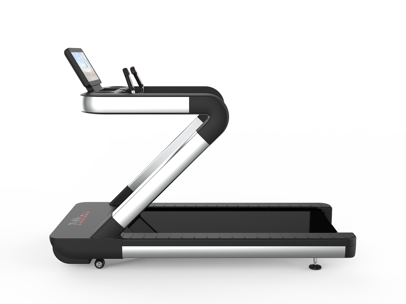 Yu He design，Fitness equipment design，Design of commercial treadmill，Treadmill design，Commercial fitness equipment，