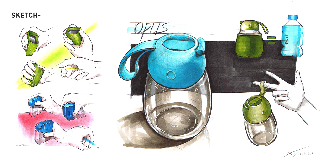 industrial design，product design，sample reels，
