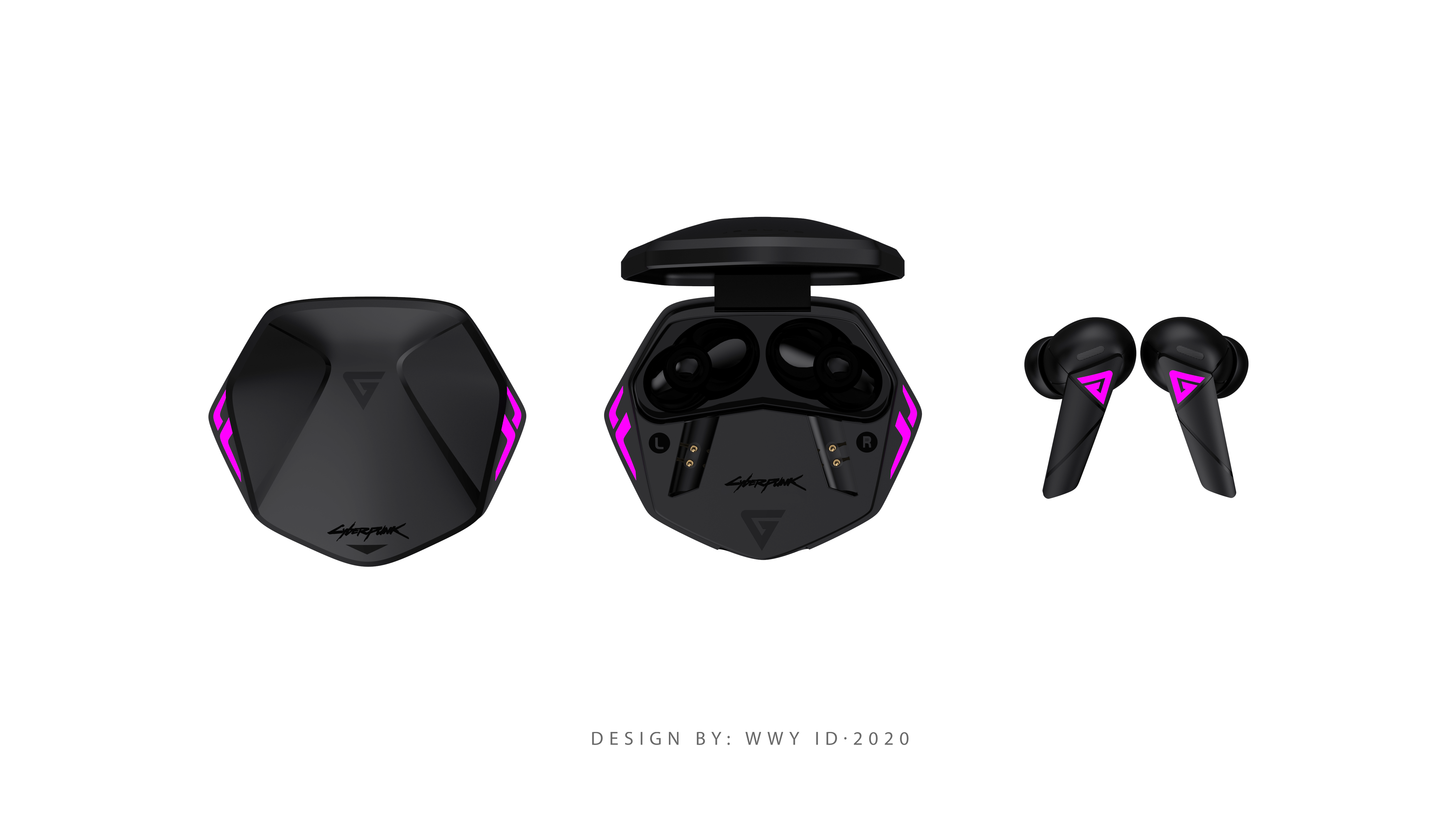 headset，tws，product design，Game headset，