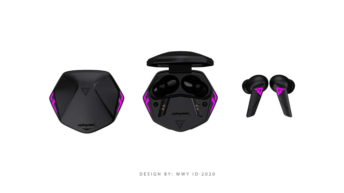 headset，tws，product design，Game headset，
