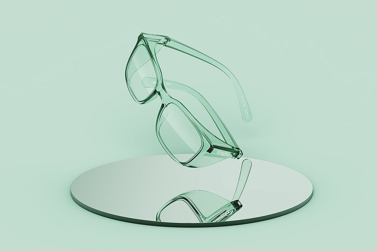 glasses，Stoggles Rectangle，product design，3D art，
