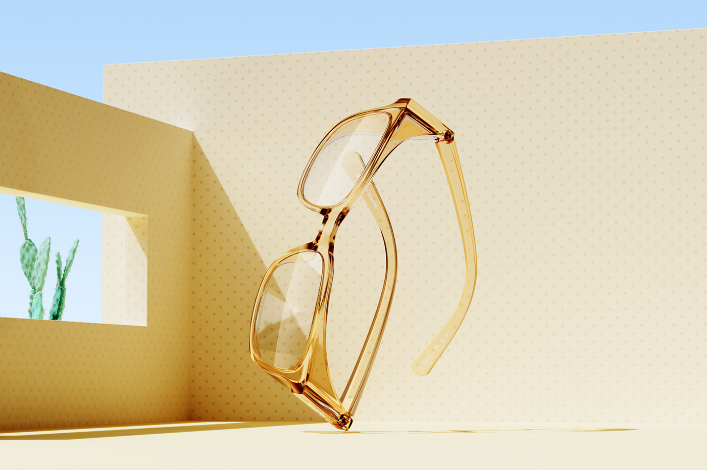 glasses，Stoggles Rectangle，product design，3D art，