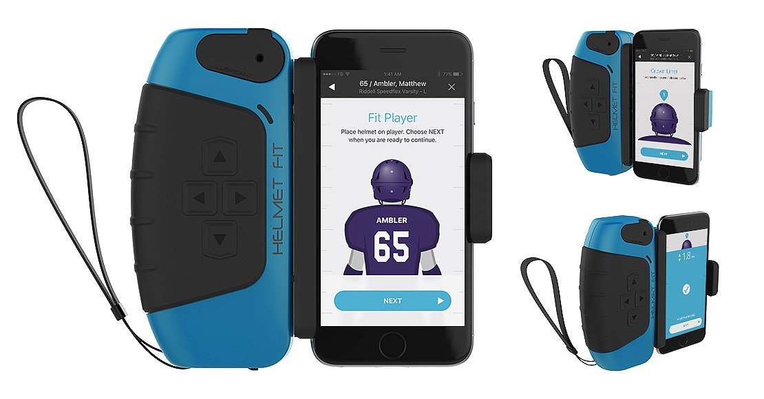 HelmetFit，Football helmet inflation system，motion，security，
