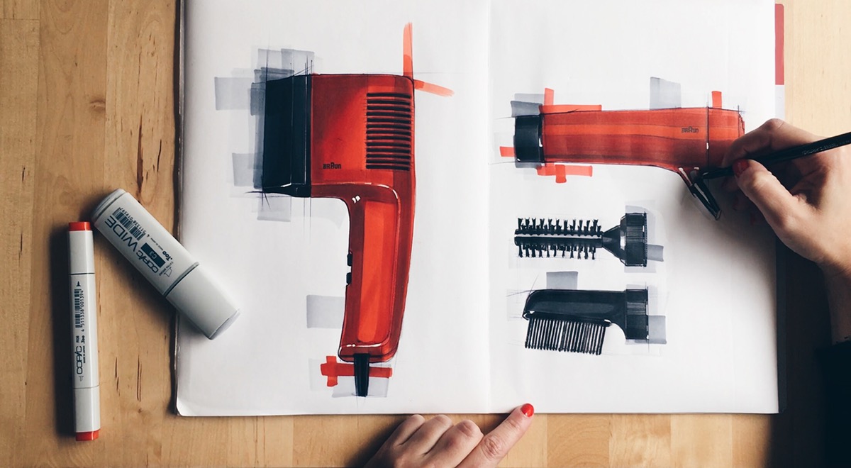 Hand drawn，sketch，Marker drawing，