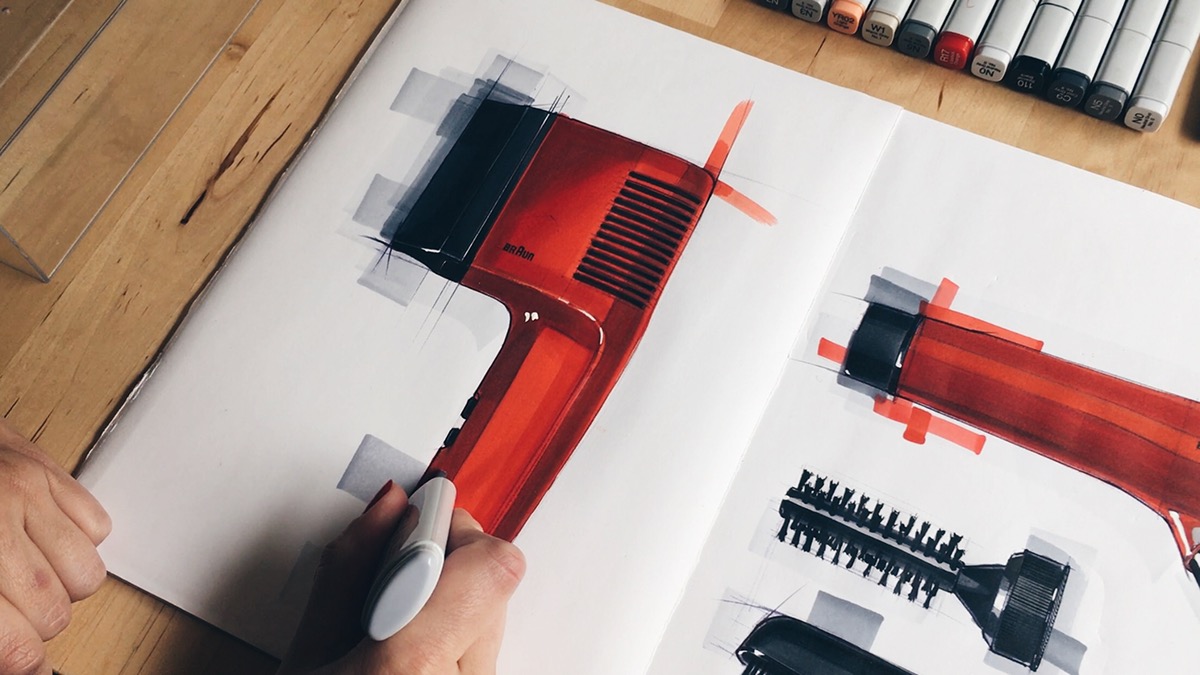 Hand drawn，sketch，Marker drawing，