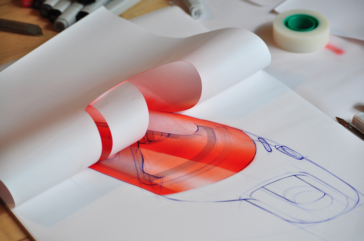 Hand drawn，sketch，Marker drawing，