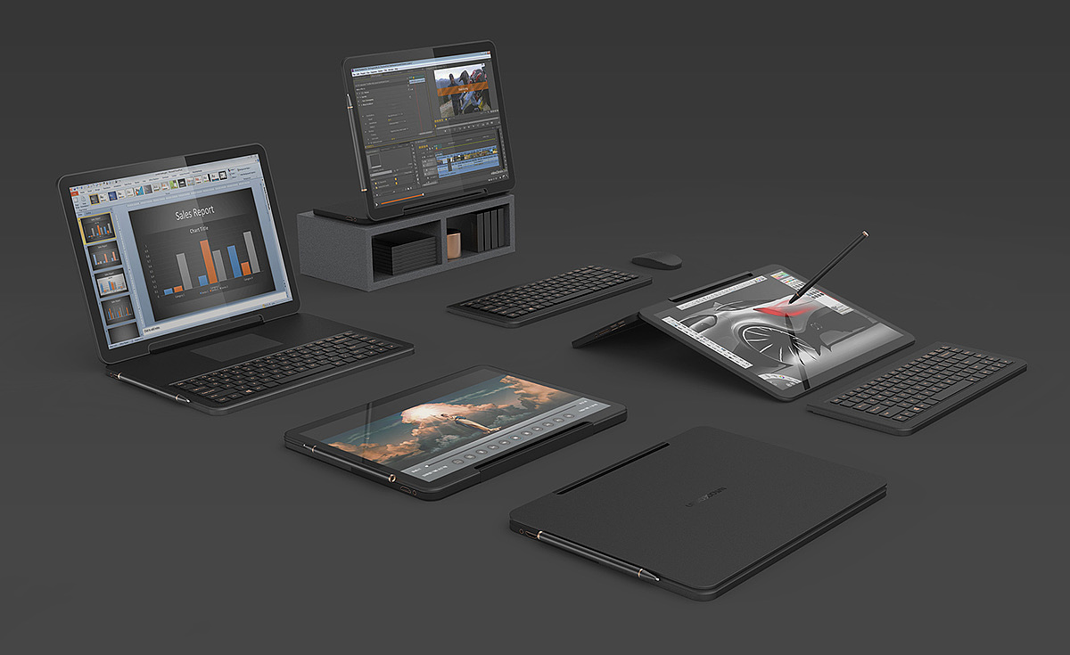 pc，360 degree hinge，Detachable Bluetooth Keyboard，Magnetic Pen ，Wacom pen，1024 layer pressure sensitivity，
