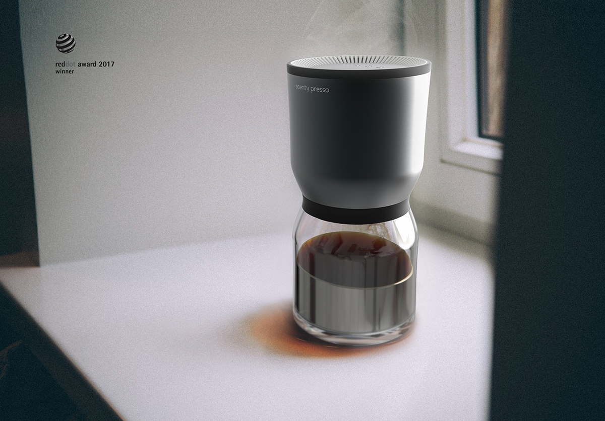 hour-glass，Coffee machine，Natural evaporation technology，