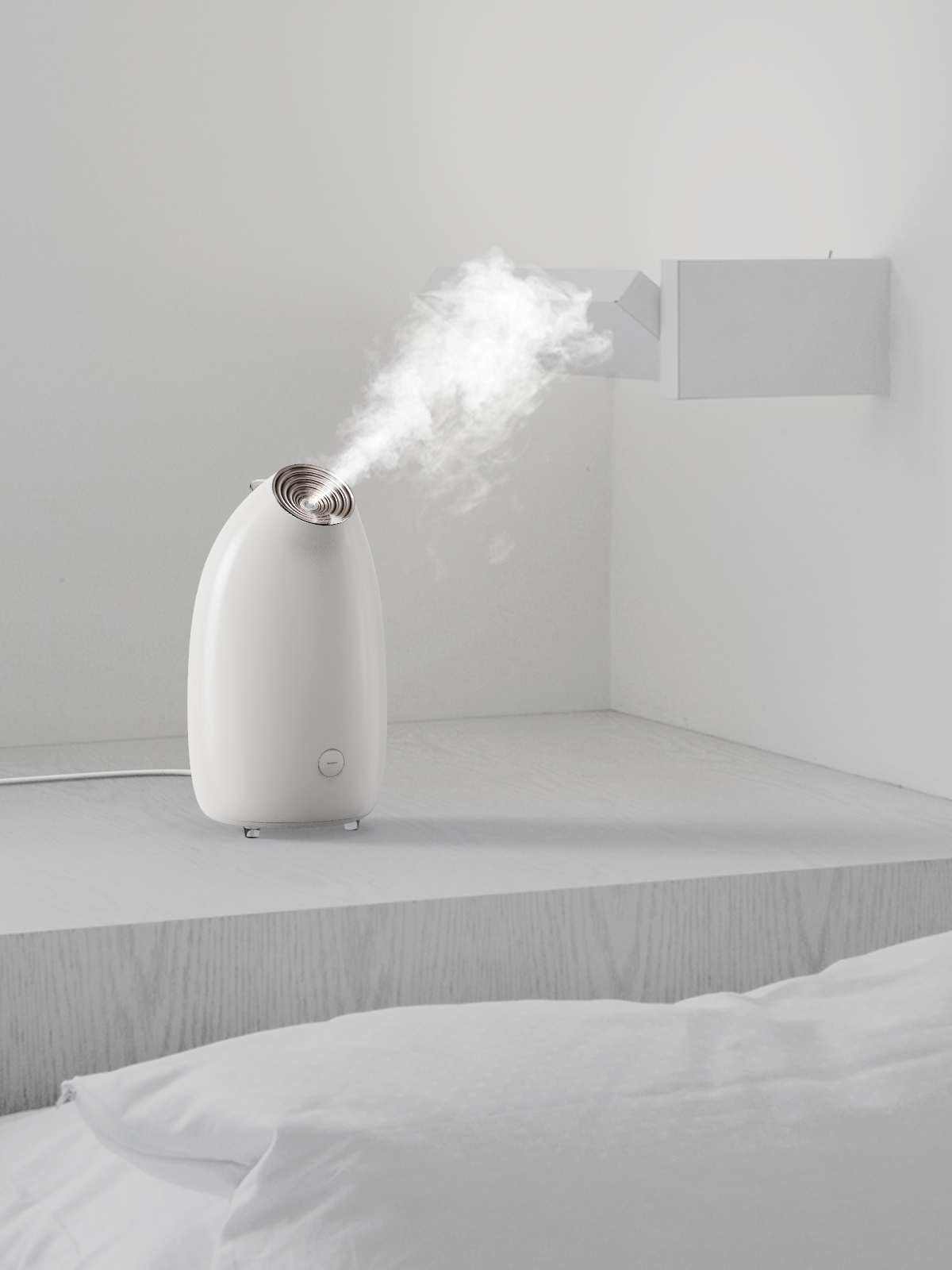 industrial design，Face steamer，cosmetology，Mellow，concise，an electric appliance，clean，product design，