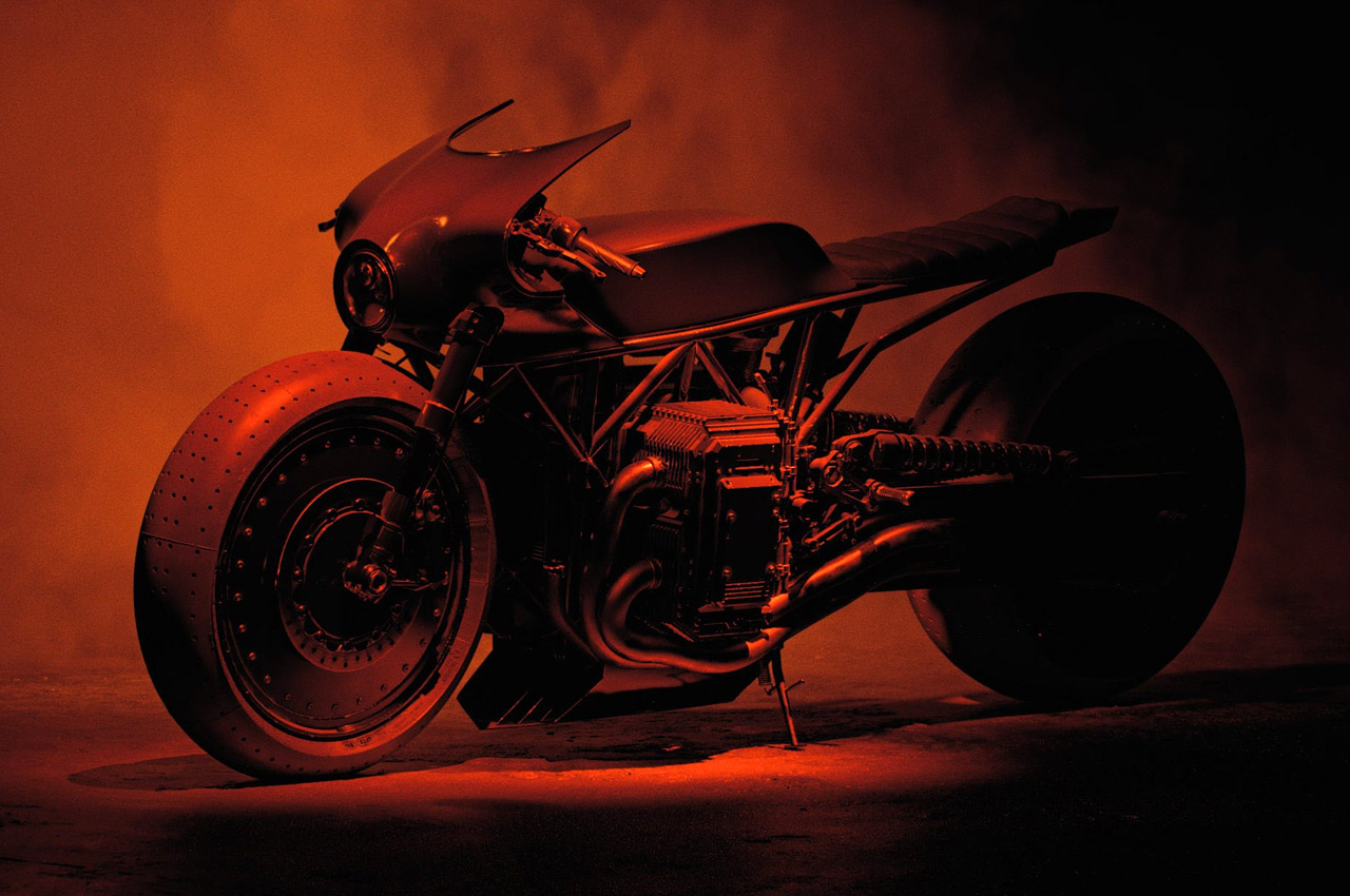 一款霸气拉风的摩托车让你看了就血脉喷张的设计