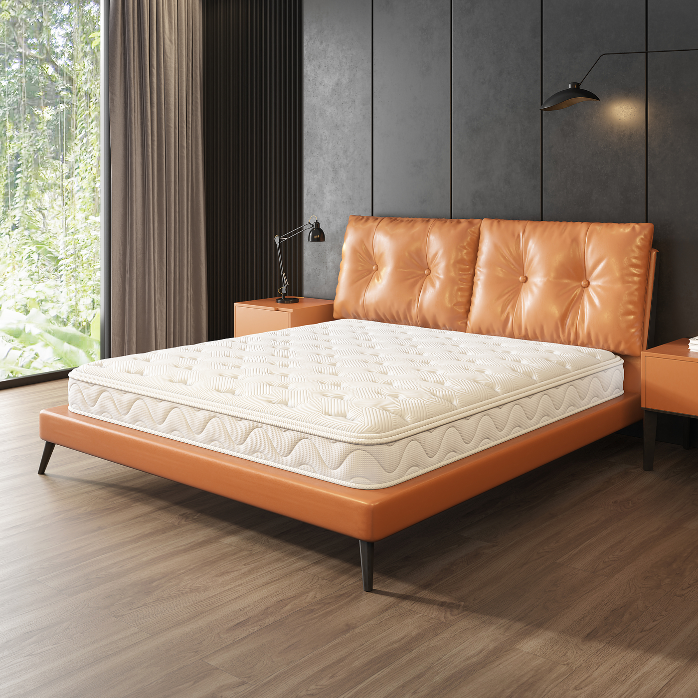 mattress，furniture，Home Furnishing，product，originality，Design，modeling，Render，