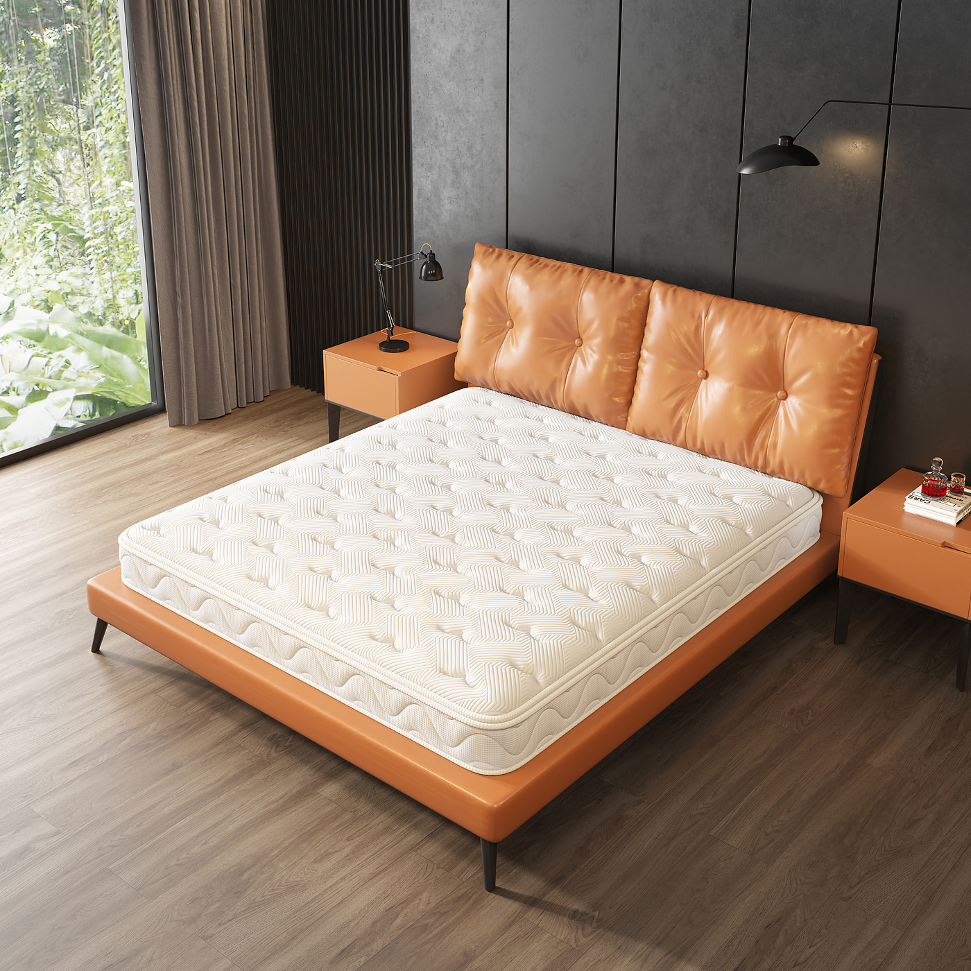 mattress，furniture，Home Furnishing，product，originality，Design，modeling，Render，