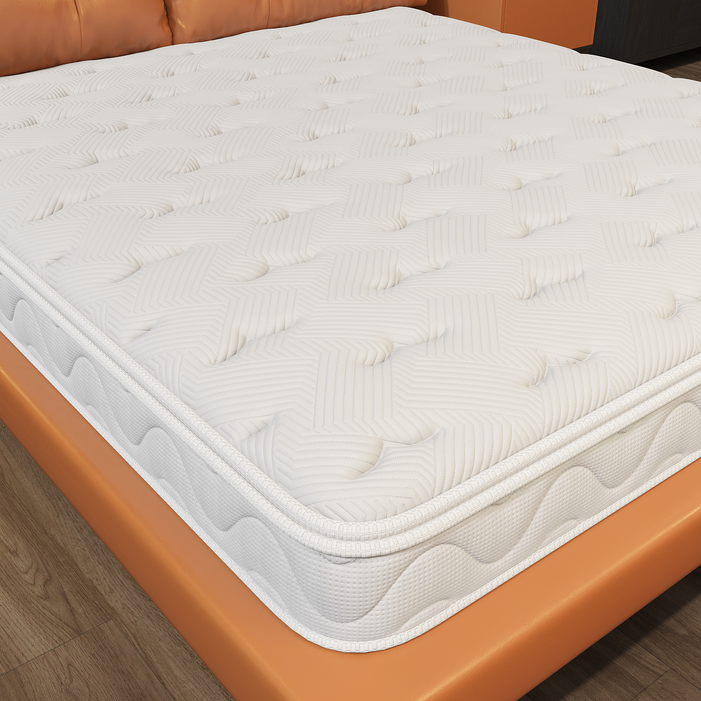 mattress，furniture，Home Furnishing，product，originality，Design，modeling，Render，