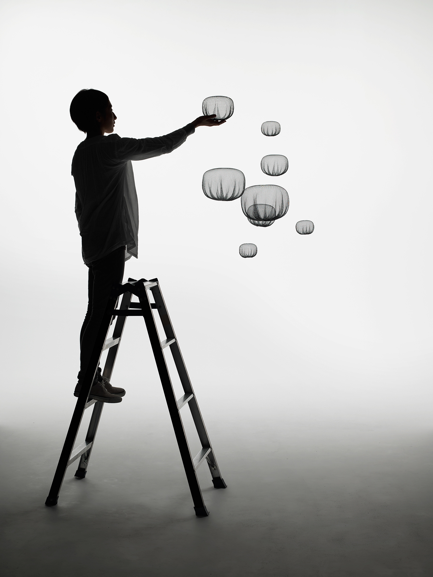 lantern，carving，Made of agricultural thread，Oki Sato;Nendo，