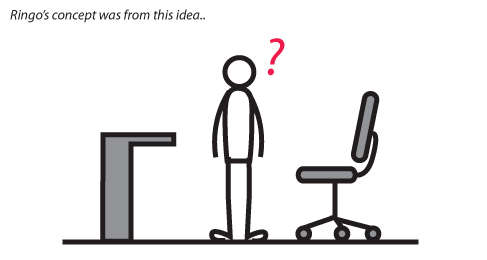 Row，children，chair，2012if Award，2012 red dot award，Gmark，