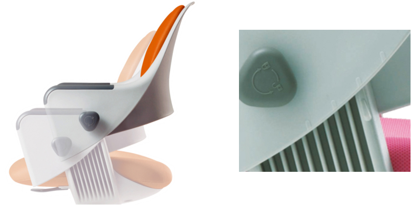 Row，children，chair，2012if Award，2012 red dot award，Gmark，