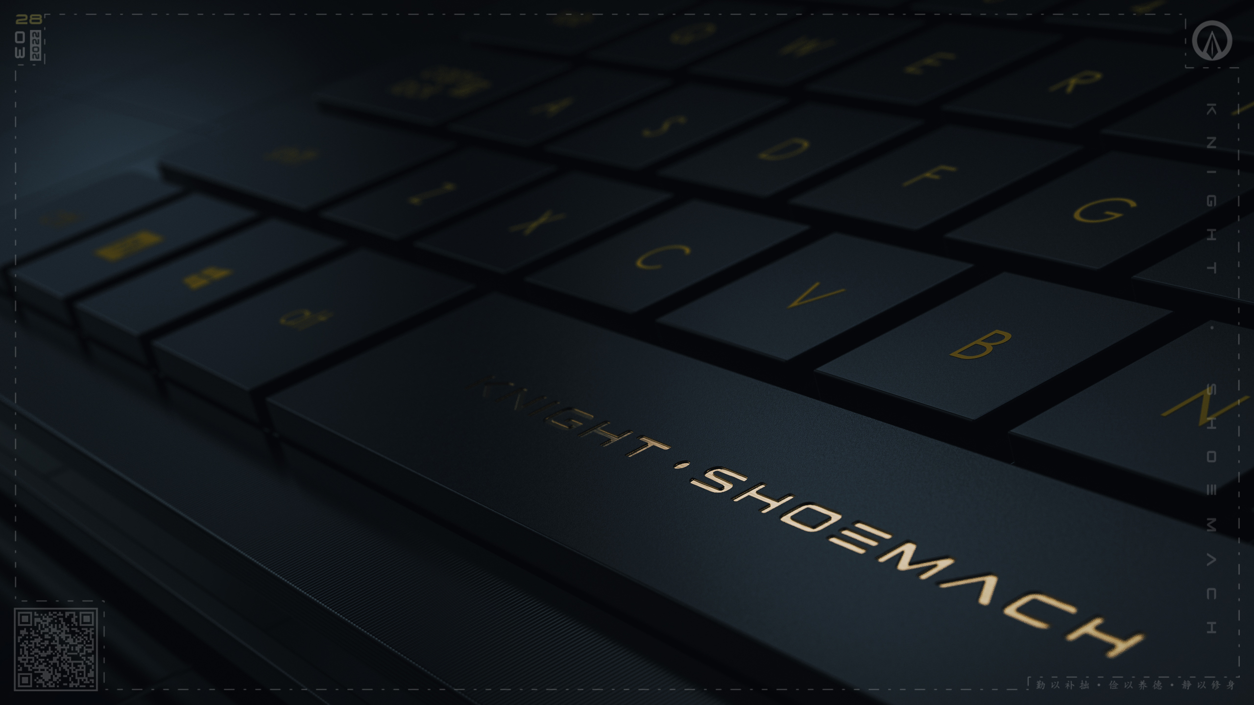 keyboard，the underworld，Dark tone，Render，keyshot，