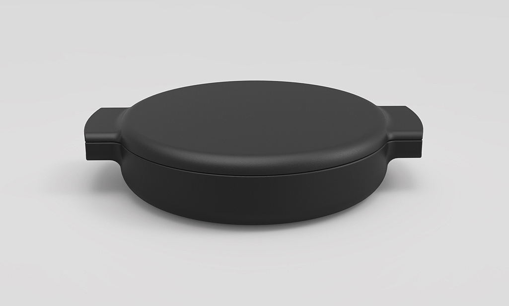Thermal storage，flat，Enamel coating，Ovject double handle pot，
