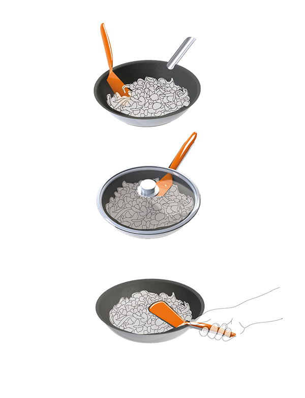 kitchen，Kitchenware，pot，Pot handle，improvement，