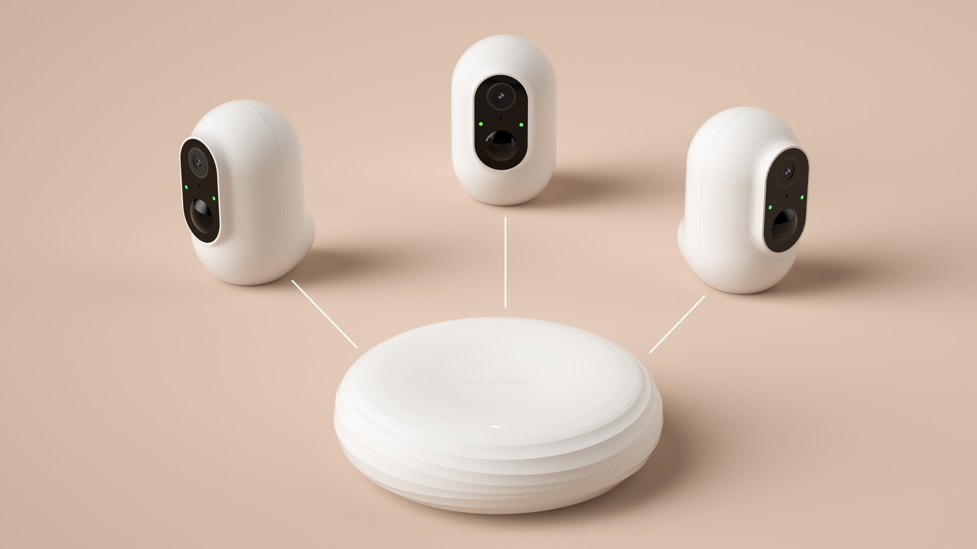 Camera, low power consumption, bionic, concise，