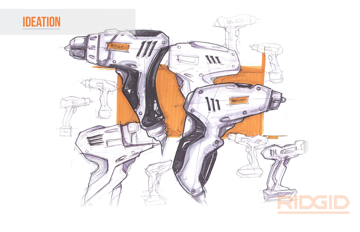 Electric drill，Hand carving，Ridges，