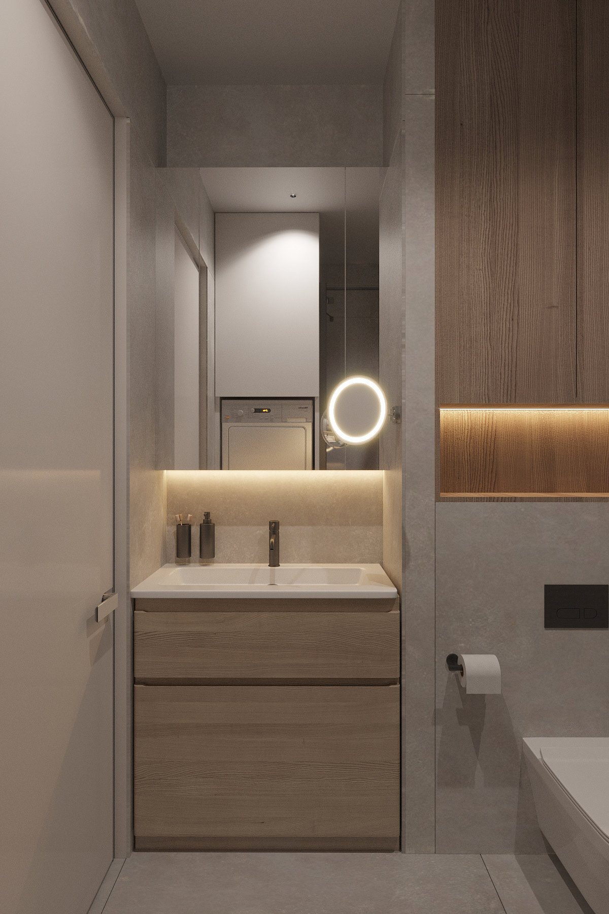 File visualization，Bedroom design，Interior design，Small apartment visualization，