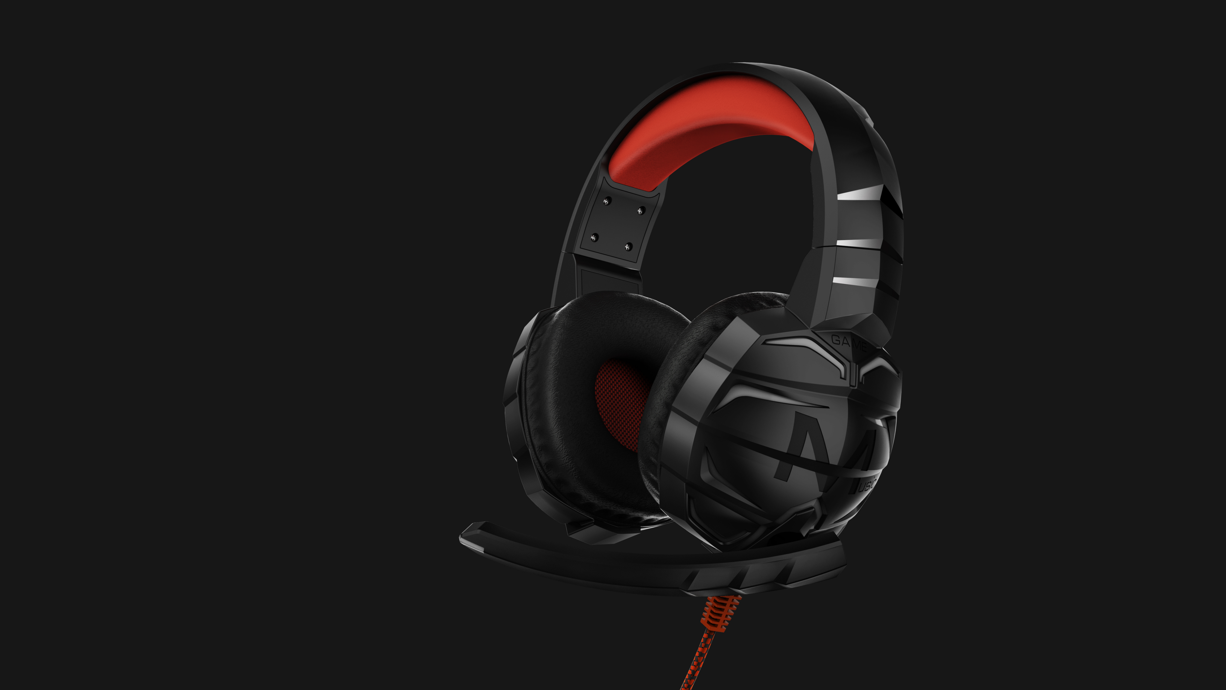 Game headset，Appearance design，product design，industrial design，Yunbo design，