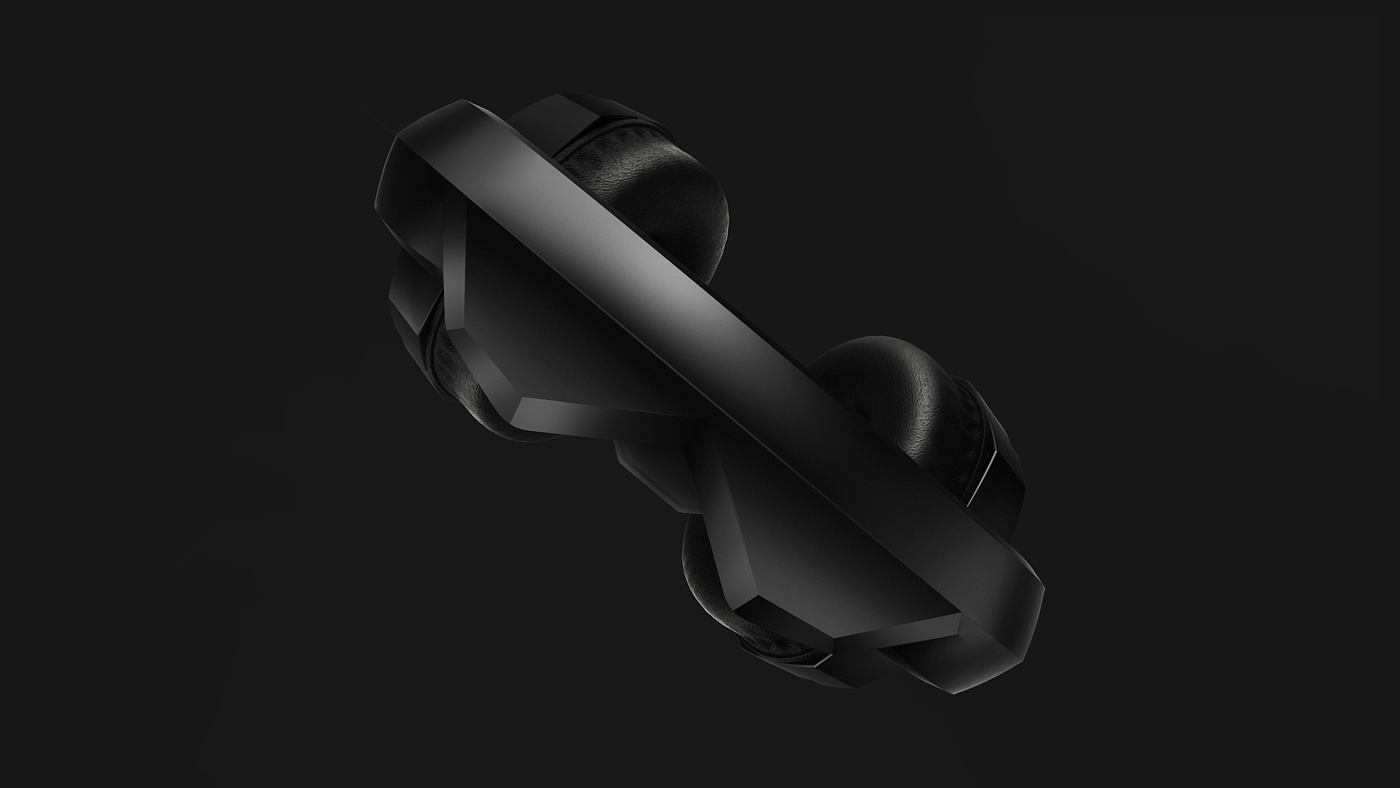 Game headset，Appearance design，product design，industrial design，Yunbo design，