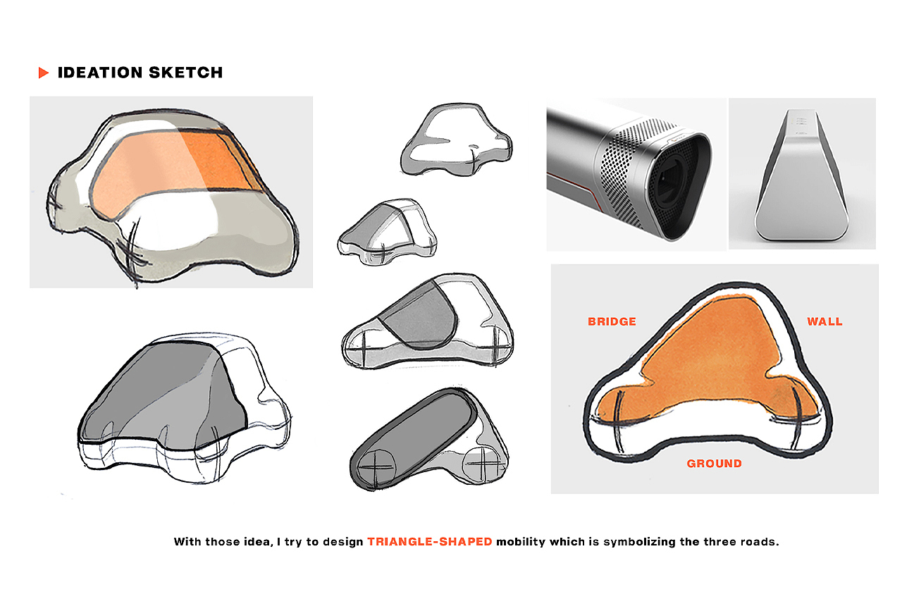 Trois，automobile，conceptual design，vehicle，