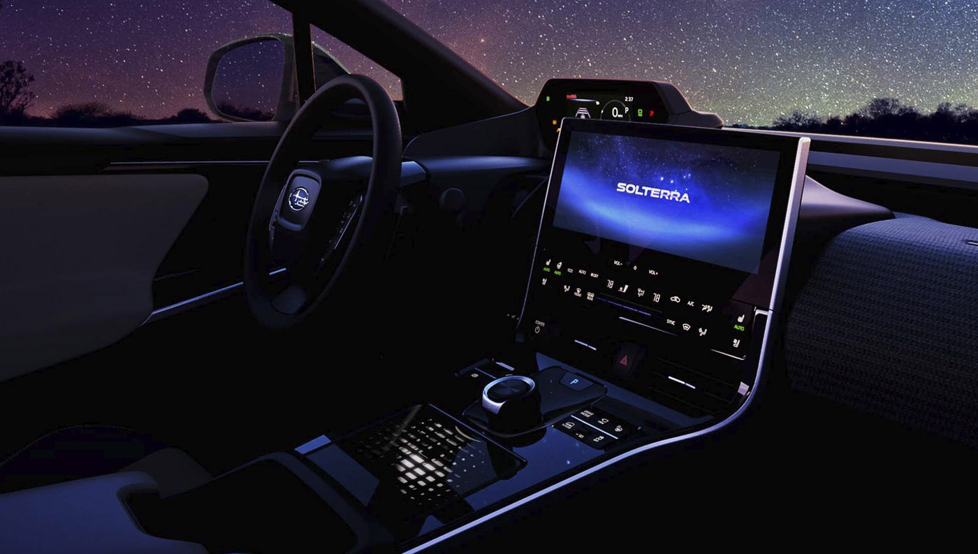 automobile，electric vehicle，Subaru，Solterra，