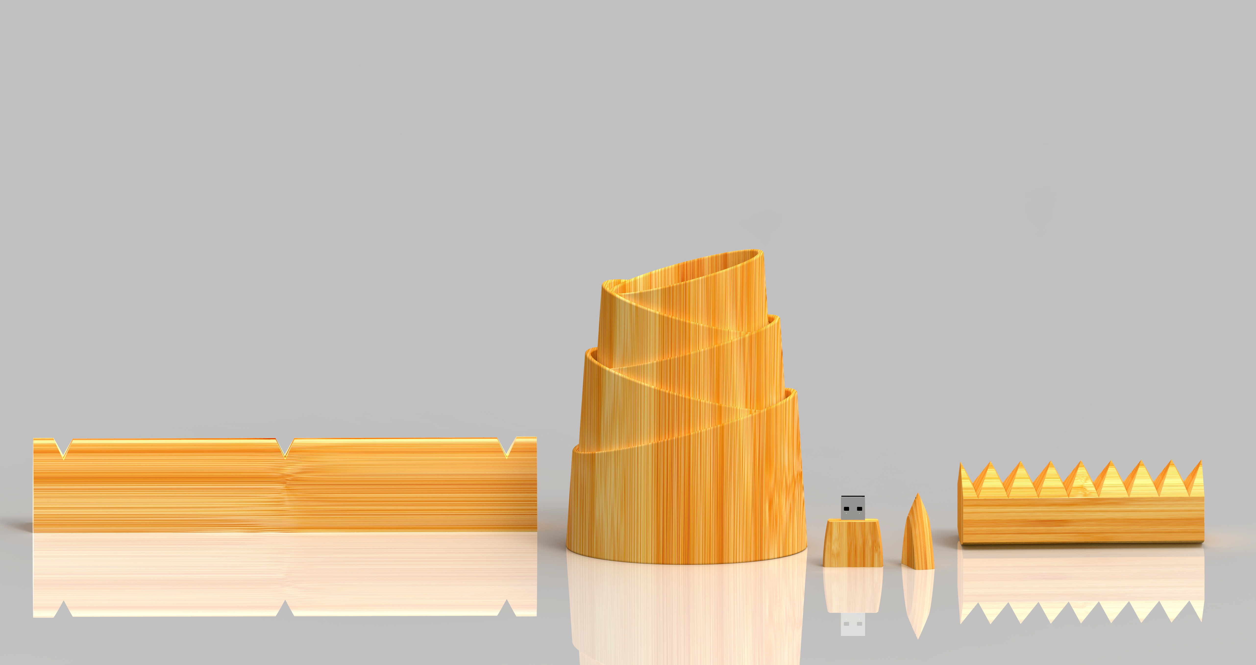 product design，Office Supplies，bamboo，Bamboo shoots，