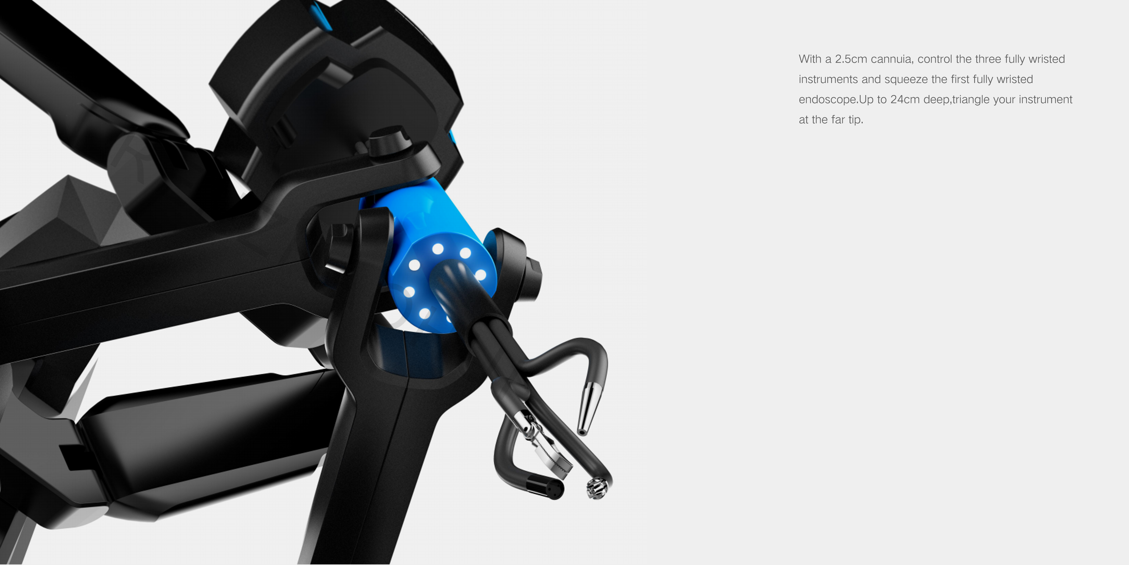 Digestive endoscopic surgery robot，