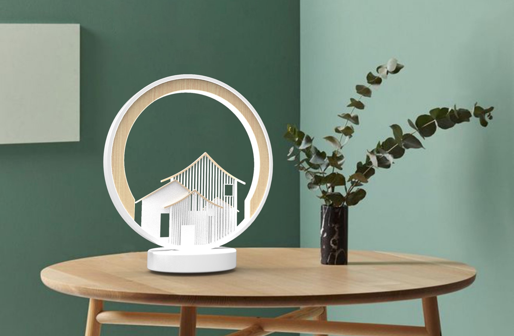 It is not only a lamp, but also a decoration for houses.，