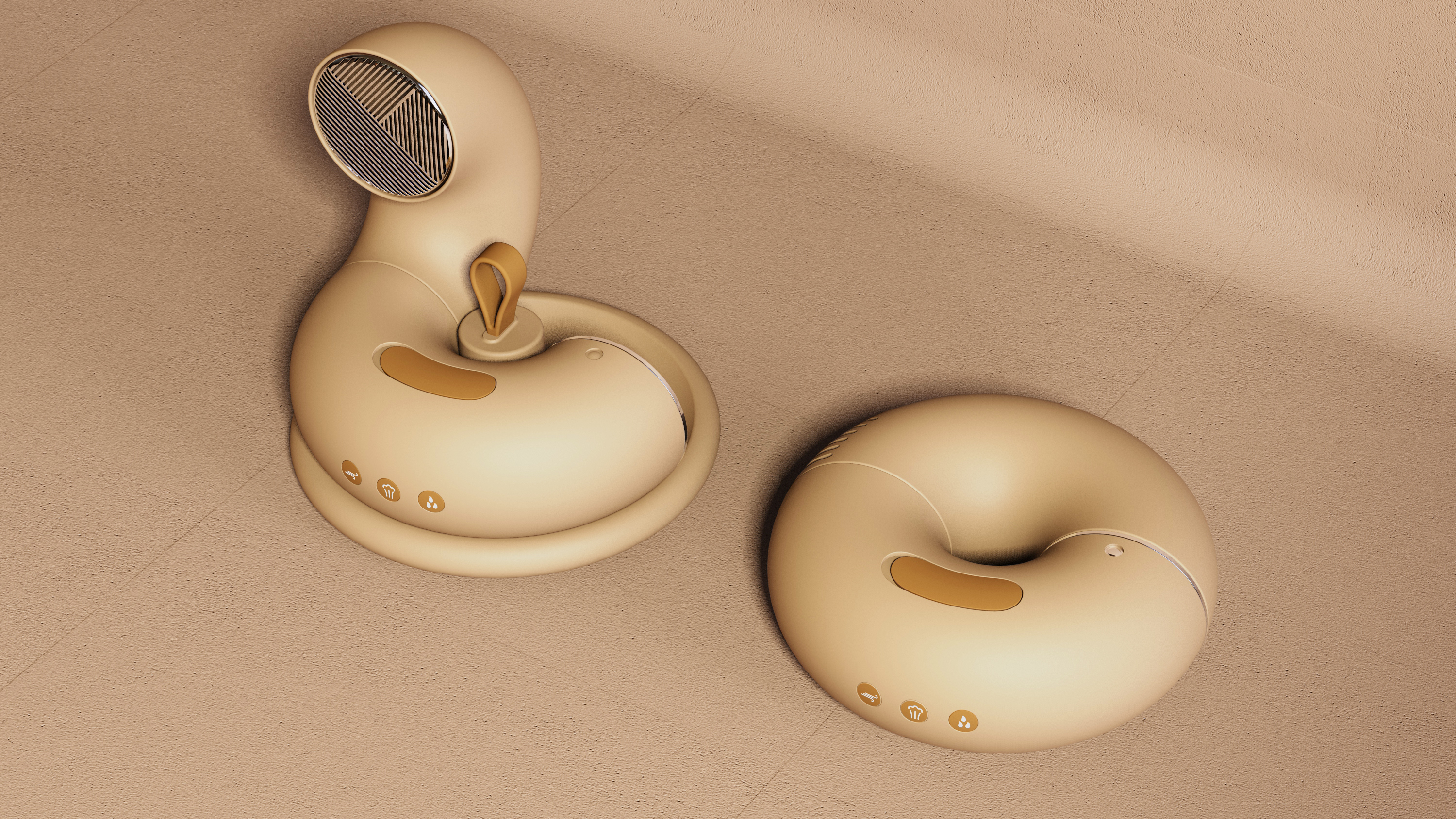 electronic product，Cute fun，Multipurpose，industrial design，Air heater，